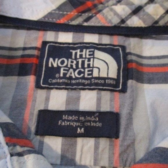 The North Face Men’s Plaid Shirt Medium - Picture 5 of 5